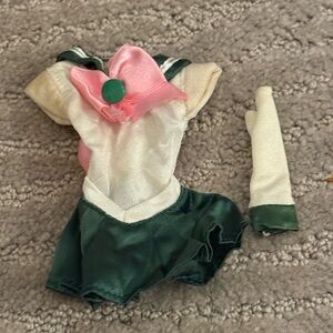 Vintage Sailor Moon Venus Doll Dress and Glove